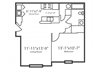 1 Bed 1 Bath